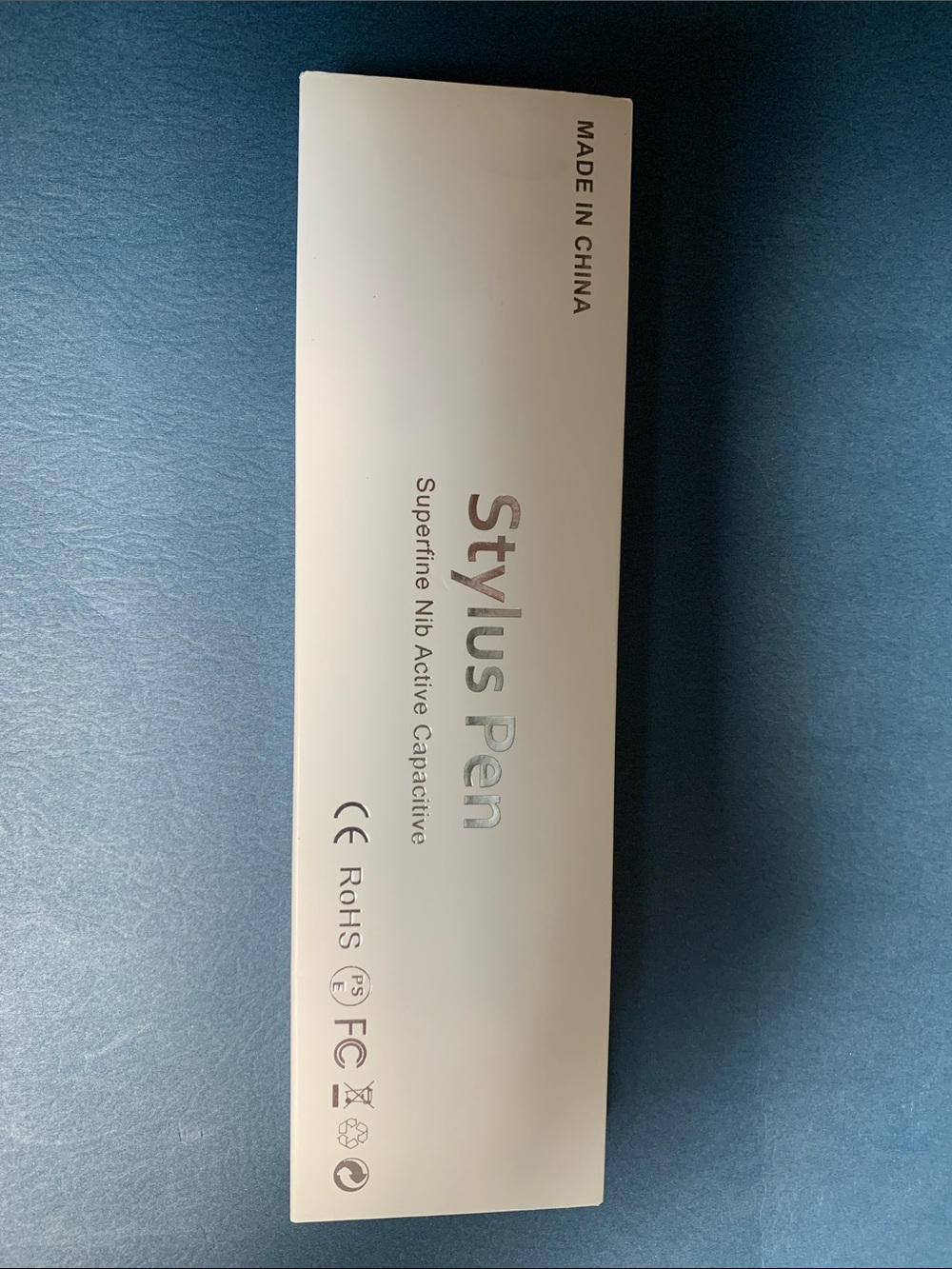 White Stylus Pen for Apple iPad Precise Superfine Nib Capacitive Touch.Pre-Owned